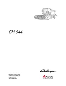 Challenger 644 combine harvester workshop manual - Challenger manuals - CHAL-LA327326010C