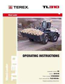 TEREX-5780200604-OM Manual del operador en pdf de la cargadora de ruedas Terex TL310