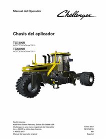 Manuel de l'opérateur pdf du châssis de flottaison Challenger TG7300B, TG8300B - Challenger manuels - CHAL-581274D1G-OM-ES