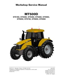 Challenger MT500D Series, MT515D, MT525D, MT535D, MT545D, MT555D, MT565D, MT575D, MT585D, MT595D manual de servicio del talle...