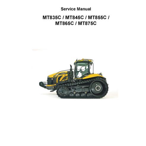Challenger MT835C, MT845C, MT855C, MT865C, MT875C tractor service manual - Challenger manuals