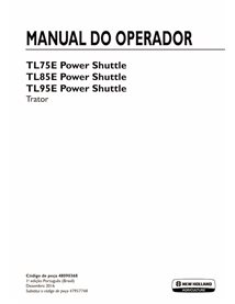 Manual do operador em pdf do trator New Holland TL75E, TL85E, TL95E PT - New Holland Agricultura manuais - NH-47957748-OM-PT