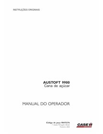 Récolteuse de canne à sucre Case Austoft A9900 pdf manuel de l'opérateur PT - Case IH manuels - CASE-90475276-OM-PT