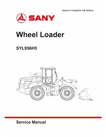 Manual de serviço em pdf da carregadeira de rodas Sany SYL956H5 - Sany manuais - SANY-SYL956H5-SM-EN