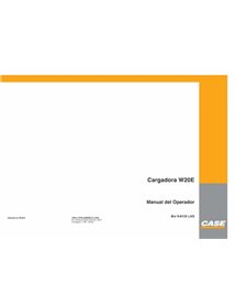 Case W20E wheel loader pdf operator's manual PT - Case manuals - CASE-9-8135LAS-OM-PT