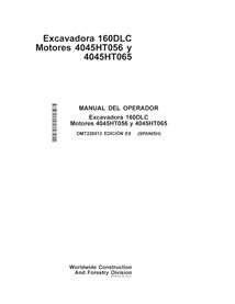 John Deere 160DLC excavator pdf operator's manual ES - John Deere manuals - JD-OMT226913-ES