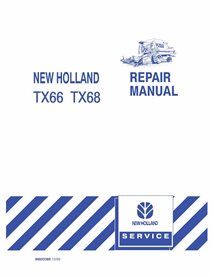 NH-86603389 New Holland TX66, TX68 combine pdf repair manual
