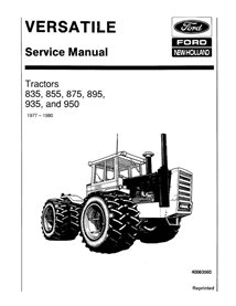 Manual de serviço em pdf do trator New Holland Ford 835, 855, 875, 895, 935, 950 - New Holland Agricultura manuais - NH-40083...