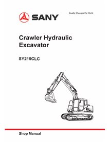 Manual de taller pdf de la excavadora Sany SY215C LC - Sany manuales - SANY-SY215CLC-SM-EN