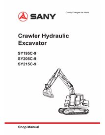 SANY-SY195-215C9-SM Sany SY195C9, SY205C9, SY215C9 excavator pdf shop manual