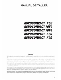 Manual de oficina em pdf do trator Deutz Fahr AGROCOMPACT F60, 70F3, 70F4, F80, F90 ES - Deutz Fahr manuais - DEUTZ-307106946...