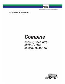 Deutz Fahr 5650H, 5660HTS, 5670H, 5680H, 5690HTS combine pdf workshop manual - Deutz Fahr manuals - DEUTZ-307113336-WM-EN