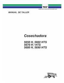 Deutz Fahr 5650H, 5660HTS, 5670H, 5680H, 5690HTS combina manual de oficina em pdf ES - Deutz Fahr manuais - DEUTZ-307113346-W...