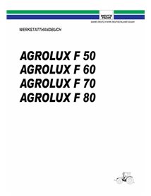 Deutz Fahr AGROLUX F50, F60, F70, F80 tractor pdf workshop manual DE - Deutz Fahr manuals - DEUTZ-AGROLUX-F50-F80-WM-DE