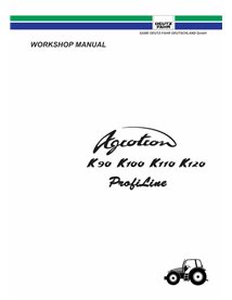 Deutz Fahr AGROTRON K90, K100, K110, K120 tractor pdf workshop manual  - Deutz Fahr manuals - DEUTZ-AGROTRON-K90-120P-WM-EN