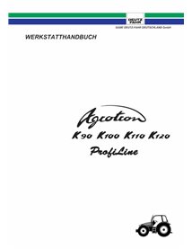 Manual de oficina em pdf do trator Deutz Fahr AGROTRON K90, K100, K110, K120 DE - Deutz Fahr manuais - DEUTZ-AGROTRON-K90-120...