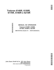 John Deere 6140R, 6150R, 6150RH, 6170R, 6190R, 6210R EU manual del operador del tractor pdf PT - John Deere manuales - JD-OME...