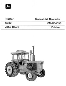 John Deere 6030 tractor pdf manual del operador ES - John Deere manuales - JD-OMR54596-ES