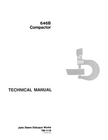 TM1116 John Deere 646B compactor technical manual (TM1116)