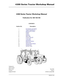 Manual de oficina do trator Massey Ferguson 4215/4220/4225/4235/4245/4255/4260/4270 - Massey Ferguson manuais - MF-1857053M4