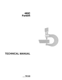 TM1249 Carretilla elevadora John Deere 480C pdf manual técnico