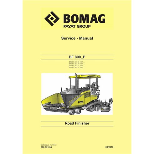 BOMAG-00892154-SM BOMAG BF800_P pavimentadora de ruedas pdf manual de servicio