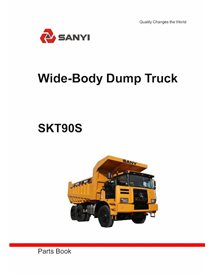 Catalogue de pièces pdf pour camion à benne basculante Sany SKT90S - Sany manuels - SANY-SKT90S-PC