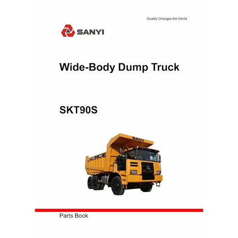 Catálogo de peças em pdf do caminhão basculante Sany SKT90S - Sany manuais - SANY-SKT90S-PC
