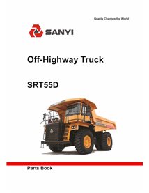 Catálogo de peças em pdf do caminhão Sany SRT55D - Sany manuais - SANY-SRT55D-PC