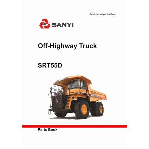 Catálogo de peças em pdf do caminhão Sany SRT55D - Sany manuais - SANY-SRT55D-PC