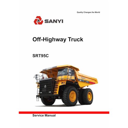 Manuel d'entretien pdf du camion Sany SRT95C - Sany manuels - SANY-SRT95C-SM-EN