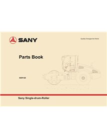 Catálogo de peças em pdf do rolo de tambor único Sany SSR120 - Sany manuais - SANY-SSR120-PC