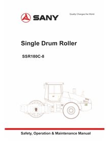 Manual de operação e manutenção em PDF do rolo compactador único Sany SSR180C-8 - Sany manuais - SANY-SSR180C-8-OM-EN