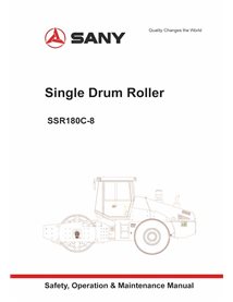 SANY-SSR180C-8-OM Manual de operação e manutenção em PDF do rolo compactador único Sany SSR180C-8