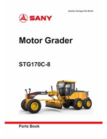 Catálogo de peças em pdf da motoniveladora Sany STG170C-8 - Sany manuais - SANY-STG170C-8-PC