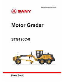 Sany STG190C-8 grader pdf parts catalog  - SANY manuals - SANY-STG190C-8-PC