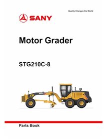 Sany STG210C-8 grader pdf parts catalog  - SANY manuals - SANY-STG210C-8-PC