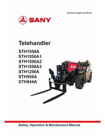 Manipulador telescópico Sany STH844A, STH956A, STH1056, STH1256A manual de operación y mantenimiento en pdf - Sany manuales -...