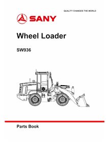 Catálogo de peças em pdf da carregadeira de rodas Sany SW936 - Sany manuais - SANY-SW936-PC