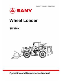 Manual de operación y mantenimiento pdf del cargador de ruedas Sany SW976K - Sany manuales - SANY-SW978K-OM-EN