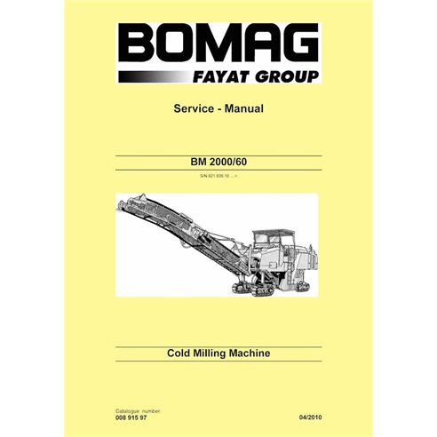 BOMAG-00891597-d10 BOMAG BM2000-60 milling machine pdf service manual