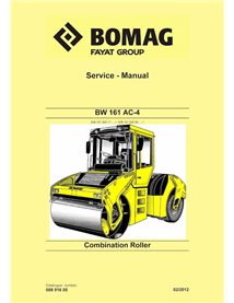 Manual de serviço em pdf do rolo BOMAG BW161 AC-4 - BOMAG manuais - BOMAG-00891605.b12