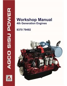 Manual de servicio en pdf del motor AGCO Sisu power de cuarta generación - AGCO manuales - AGCO-837079492-WM-EN