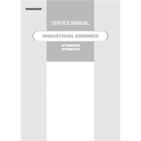 Manuel d'entretien pdf du moteur Yanmar série TNM - Yanmar manuels - YANMAR-0BTNM-G00100-SM-EN