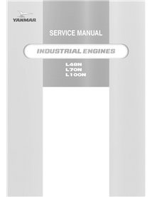 Manual de serviço em pdf do motor industrial Yanmar L48N, L70N, L100N - Yanmar manuais - YANMAR-0BLN0-G00100-SM-EN