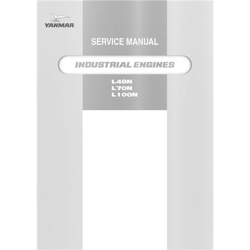 YANMAR-0BLN0-G00100-SM Manual de serviço em pdf do motor industrial Yanmar L48N, L70N, L100N