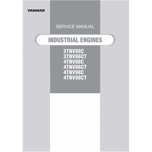Manual de serviço em pdf do motor Yanmar TNV série C - Yanmar manuais - YANMAR-0BTN4-G00201-SM-EN