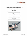 WRT-2154707-02 Wirtgen W210 (13.20) milling machine pdf operation and maintenance manual