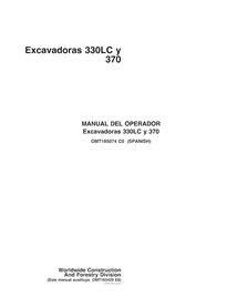 Manuel de l'opérateur pdf de la pelle John Deere 330LC, 370 ES - John Deere manuels - JD-OMT185074-ES