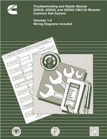 Manuel de dépannage et de réparation du système modulaire à rampe commune Cummins QSK38, QSK50 et QSK60 CM2150 - Cummins manu...